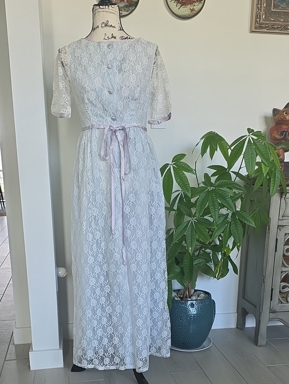 1950s Marshall Field & Company Lase Robe.